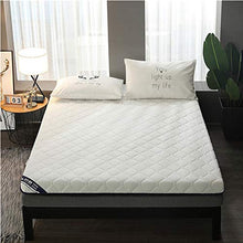 Tatami Antiscivolo, Materasso Traspirante a Doppio Strato Traspirante a Maglia Morbida Traspirante Materasso Pieghevole Singolo Doppio Studente Futon Mat per Dormire e Viaggiare,E,150x200cm
