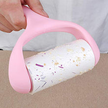 LLQM Dispositivo per Capelli appiccicosi, Rimuovere i peli dai Vestiti, Dispositivo a rulli per Capelli appiccicosi, artefatto della Spazzola a Rullo di Carta Sostitutiva obliquamente sostituibile