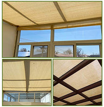 Rete ombreggiante 88% Tessuto Anti-UV Giallo, Backyard/Sun Room/Camping Cool Runners con Gommini, Estiva (Size : 2×7m)