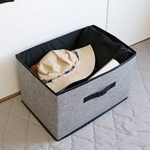 Snufeve6 Scatola portaoggetti, con Manico Rinforzato Organizer portaoggetti Portatile Leggero, per Libri di Vestiti, Giocattoli