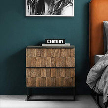 qazxsw Comodini Cassettiera in Rovere Camera da Letto Contenitore Pieno di mobili in Camera da Letto in Ferro battuto