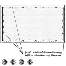 Balcone Protezione Maglia HDPE con Filato per Recinzione Privacy Divisorio per Tende da Sole Lato Balcone Giardino con Fune E Fascetta per Le Case di Retrofit Commerciali E Residenziali
