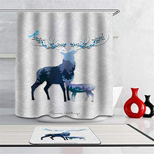 LIYAN Combinazione Bagno. Immagini Chiare E Colori Vivaci Rendono Il Tuo Bagno Pieno di Vita. Accessori da Bagno. Renna. Foresta.