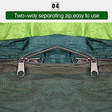 Amaca Da Campeggio / Giardino Mobili Da Esterno 1-2 Persone Letto Sospeso Portatile Forza Tessuto Per Paracadute Altalena Per Dormire Verde Chiaro1