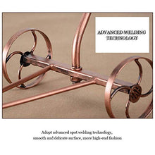 LHQ-HQ porta bicchiere di vino creativo vino in ferro battuto europeo vino rack cremagliera bicchiere di vino creativo, Bottiglia d'epoca Rack Magazzinaggio for Cucina Soggiorno Holder Display, comple