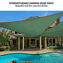 Nunafey Tendalino Parasole, Tenda da Sole, Telo da Esterno Leggero in Tessuto Oxford Resistente ai Raggi UV per Tenda da Campeggio Semplice da Picnic(Green)