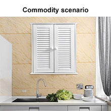 IPRE Armadietti di Medicina per Il Bagno sopra la Toilette, deposito a Prova di umidità Hanging Cabinet Balcony Louver Hanging Cabinet Cabinet Cabinet Wall Mounted Wall Cabinet