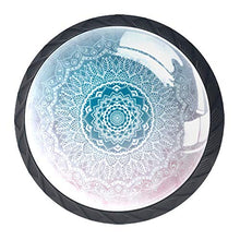 Fiore rosa verde 4 PCS Pomelli per Porta, Pomolo per Mobile, Pomelli per Mobili con Viti, Maniglia per Armadietto, Pomelli per Porta, Pomelli per Cassetti per Porta, Armadio, Cassetto e Credenza