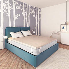 Baldiflex Topper Correttore Materasso Matrimoniale in Memory Foam Fresh Wave, Fodera in Maxicool Sfoderabile, Fresco, Traspirante, ergonomico, antiacaro, 160 x 190 cm h 6 cm