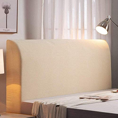 OOFAYWFD all-Inclusive Fodera Testiera-Fodera per Testiera Matrimoniale Copri Testata Letto Imbottito Fodera Elastica Stretchable Lavabile Protezione per Decorazione Camera Letto.
