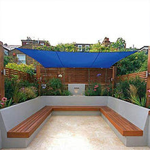 TRITTHOCKER Vela Ombra Impermeabile, Piazza Rettangolare Ombra terrazza Giardino Tenda da Sole, Nuoto Tenda da Sole, Il Campeggio Paddock Vela Tenda,2x3m