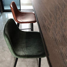 Sedia da Pranzo Sgabelli Alti Sgabelli da Bar Sedie da Bar per Colazione con schienali e Gambe in Metallo Nero Opaco, sgabelli da Bar Alti da Cucina, 1 pz