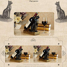 Statue Soprammobile Statuine Decorazione Gatto Egiziano Portabottiglie Figurine Decorazioni Per La Casa Ornamento Retrò Resina Portabottiglie Portabottiglie Soggiorno Decorazioni Scrivania Artigi
