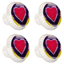 Amore arcobaleno 4 PCS Pomelli per Porta, Pomolo per Mobile, Pomelli per Mobili con Viti, Maniglia per Armadietto, Pomelli per Porta, Pomelli per Cassetti per Porta, Armadio, Cassetto e Credenza