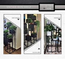 N/Z Home Equipment Flower Rack Modern Minimalist Iron Ladder Flower Rack Creative Multilayer Balcony Floor Plant Shelf European Modern Living Room Indoor Display Stand 40 * 40 * 100CM