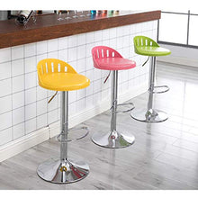 Poltrone Nubao Ecopelle Cucina Colazione Bar Stool, Pelle Breakfast Bar Sgabelli Faux Bar Stool Chair Altezza Totale 60-80cm (Colore: Rosso) (Color : Red)