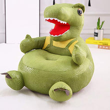 Domybest Copridivano per Bambini Senza Imbottitura Interna Seduta per Bambini a Forma di Dinosauro Poltrona per Bambini Morbida Divano per Bambini
