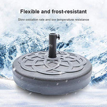 Iwinna Umbrella Base Heavy Duty Water Filled Umbrella Base Stand for Outdoor Patio Beach