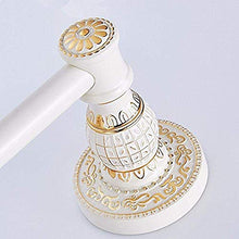 PYROJEWEL cremagliera Mensole for Bagno Scaffale Rack Barra di Sospensione Singolo palo Bianco Un Rack Ciondolo Bagno Hardware mensola da Bagno