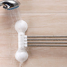 ZfgG Portasciugamani Girevole, portasciugamani da Bagno in ABS a 4 Bracci, Set di Accessori da Bagno, Bianco 22,5 cm * 32 cm * 6,8 cm,Ripiani