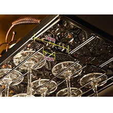 Portabottiglie da Vino Semplice e Creativo Arte in Ferro Portabicchieri Porta Bicchiere da Vino Capovolto Appeso da Bar Portabottiglie da Vino Semplice e Creativo Portabicchieri, PZW, 100CM