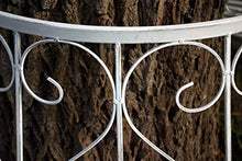GeKi Trend - Panchina per alberi, in metallo forgiato a 360°, rotonda, Ø 161 cm, robusta, 23 kg
