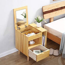 Comodini Pine Comodino Semplice Trucco Moderna Cabinet Multifunzione Armadio di immagazzinaggio Nordic Camera Comodino con cassetto Comodini Camera