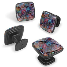 stampa floreale 4 PCS Pomelli per Porta, Pomolo per Mobile, Pomelli per Mobili con Viti, Maniglia per Armadietto, Pomelli per Porta, Pomelli per Cassetti per Porta, Armadio, Cassetto e Credenza