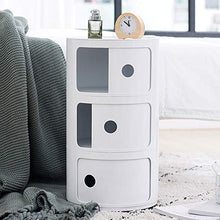 XuQinQin Comodino, Multi-Funzionale Creativo Camera da Letto di stoccaggio Piccolo armadietto per Bambini Mini Angolo Armadio, Adatto per: Soggiorno/Camera da Letto/Studio/Cucina, 2 Colori e Dim