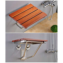 Sedie da Doccia E PancheSgabello da Parete Pieghevole Sedia da Bagno in Legno Massello Sgabello da Bagno Pieghevole per Impieghi Gravosi Design Salvaspazio Aiuti agli Anziani