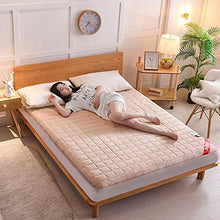 zyl Tatami Giapponese Portatile Materasso Traspirante Spesso 4 cm Materasso Tatami in Cotone Antiscivolo Divano Letto Giapponese da Terra Materasso da Terra per Campeggio Domestico Facile da Spo