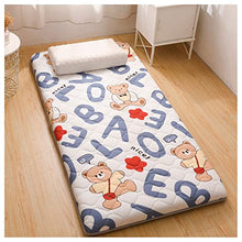 Tappetino Tatami Tradizionale Giapponese Futon Materasso Per Letto Dormitorio Studenti Coprimaterasso Spesso Tappetino Pieghevole Lavabile Pieghevole Morbido Arrotolabile,G-100x200cm(39.37x78.7 in)