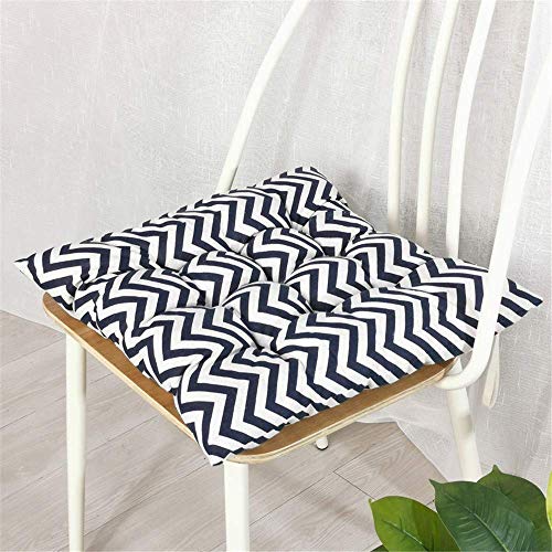 Pillowcase 2 Confezioni di Cuscini Quadrati per sedie, Cuscini Antiscivolo, Cuscini per sedie in Cotone e Lino, Cuscini Decorativi, per Uso Domestico in Giardino (# 7,45 * 45 cm)