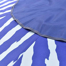 Pierre Cardin, Linea Haiti, Ombrellone Spiaggia Capri, Raggi in Fibra di Vetro, palo Acciaio, Cotone, 200 cm, Celeste