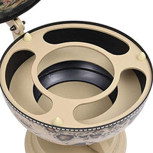 Globo Desktop barra rotante nel Nord-Sud asse della Terra con vino rack incorporato,A