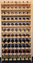 Scaffale porta bottiglie di vino in legno, per 77 bottiglie rw-3 – 77 145 x 72 x 26.5 porta vino in bottiglia scaffali