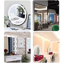 JXING Specchio di Vanità, Specchio da Bagno, Grande Specchio da Trucco da Tavolo per toeletta, Adatto per Bagno, Camera da Letto, Balcone