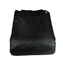 Moolo Rete ombreggiante Shading Net, Encryption Sunscreen 2Mx4M 8 Pin Forato Giardino Balcone Giardino Nero (Dimensioni : 3Mx5M)