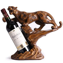 LHQ-HQ Wine Rack Wine Rack Decoration Leopardo della Decorazione della casa Soggiorno Wine Rack Wine Regalo