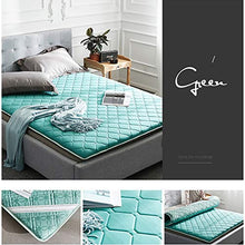 GGNHBH Addensare stereoscopico Materasso Tatami Pieghevole Singola Doppia coprimaterasso Accogliente casa per Cabina Scuola,Blu,120x200x5cm
