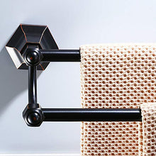 lxc Retro Black Bold Rounded Corners Copper Drill Hole Bagno Home Hotel Bagno Rack/Mensola/portasciugamani