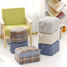 Fancy Pumpkin Ellipse Yoga Meditation Tinta Unita Tatami Cuscino da Pavimento Cuscino Zafu Foot Stool, Grid A