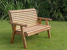 Sedile da giardino 2 Sedie lunghe, balcone all'aperto Bench Hardwood (127 x 62 x 91 cm),Garden bench