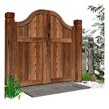 GDMING Porta A Battente Cafe Doors Interno Ed Esterno Occidentale Porta del Salone con Include Cerniere Bar/Pub Decorazione Porta in Legno, Dimensioni Personalizzabili
