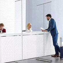 □ Per il business □ Sneezé Guardamento per la scrivania/Start Start Sneeze Guardia/Sneumato indipendente Guardia/Banner per ufficio portatile per ufficio, negozi, ristorante, aula