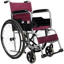 Carrozzine Semoventi Pieghevoli | Poggiapiedi E Braccioli Rimovibili | Ruote Robuste | Larghezza del Sedile: 46 Cm - Portatori di Handicap A