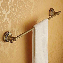 PYROJEWEL Parete Rail Bagno cremagliera Bagno cremagliera cremagliere Barra del Gancio di Rame Asta Singola Bagno cremagliera Appeso mensola da Bagno