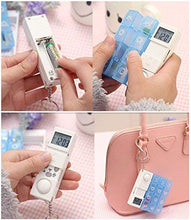 BGSFF Portapillole settimanale con promemoria Timer - Contenitore per Pillole da 7 Giorni a 28 Scomparti per casa e Viaggio - Organizer per medicinali con Allarme, Bianco