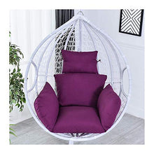 Cuscino per Sedia Cesto Appeso Altalena Rimovibile Culla Amaca Schienale Esterno da Ufficio Supporto Lombare (Colore: Grigio)