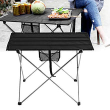 EVTSCAN Tavolo da Picnic Pieghevole da Tavolo Portatile in Tessuto, Barbecue, Barbecue, scrivania da Campeggio all'aperto(Small Silver Bracket)